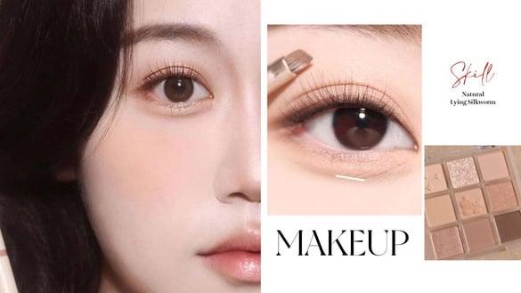 新手必学“自然卧蚕”大眼技巧！用“棉花棒”找对位置，眼妆干净不显脏、双眼自然放大