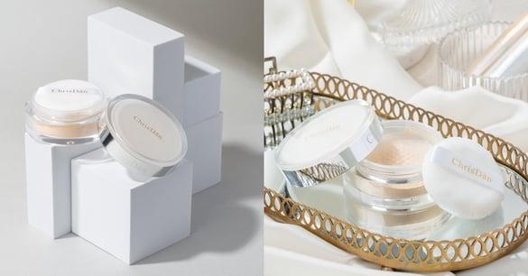 入秋底妆精致升级必收！克莉丝丹“光采无瑕蜜粉”，神隐毛孔、秒造奢光肌，编辑也入坑