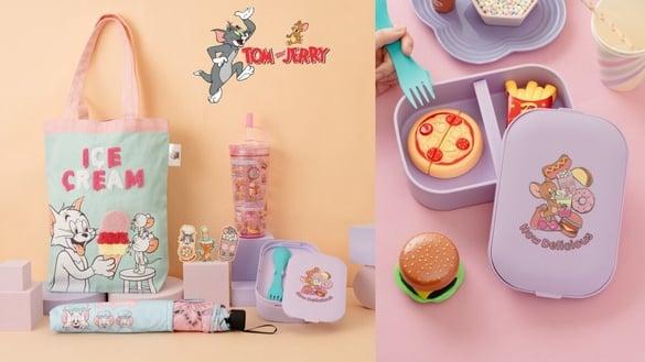 开学第一“集”!汤姆猫与杰利鼠开学好物,宝雅集点就有!粉嫩超软萌、款款实用!