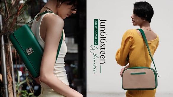 “纯素皮革”小众品牌包包推荐！Jun616xteen低调有质感不撞款，高级感灰色信封包必收