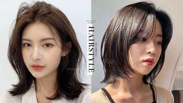 我适合哪种短发？不同脸型适合短发长度&层次推荐，长脸、短下巴都有修饰短发、中短发