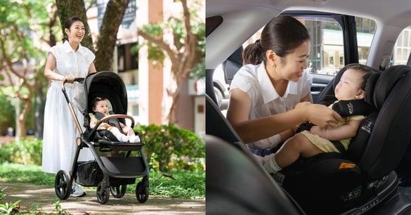 新手爸妈舒服带娃！推荐Chicco爆款MYSA手推车、Air版安全汽座，凉爽透气宝宝坐到睡着