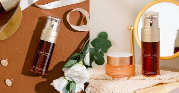 2023周年庆必冲抗老封神组合！克兰诗双激萃精华联手弹簧霜，肌肤紧致发光、打亮都省了