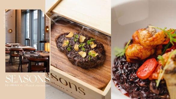 台北W饭店新餐厅！25颗米其林星级主厨品牌Seasons by olivier e. 星级料理千元吃得到