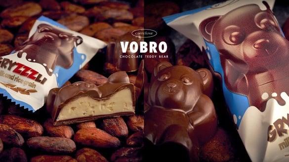 怎么可以吃熊熊！家乐福开卖Vobro“巧克力泰迪熊”，超萌小熊造型即日起限量开卖