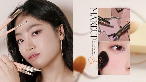 眉色/腮红怎么选最自然？化妆师“选色技巧”分析，粉底选色更透亮、妆容更干净高级