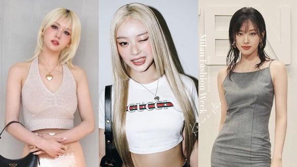 2024春夏米兰时装周出席韩星：安俞真湿发狼尾切超帅，Somi、Hanni 化身超辣人间芭比