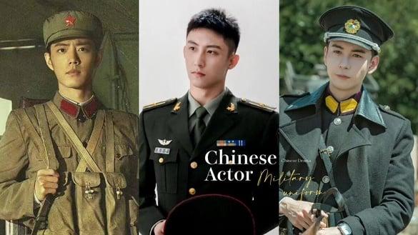 电视剧10位军装男神！《他从火光中走来》黄景瑜被封为军装专业户，肖战帅炸，许凯太经典