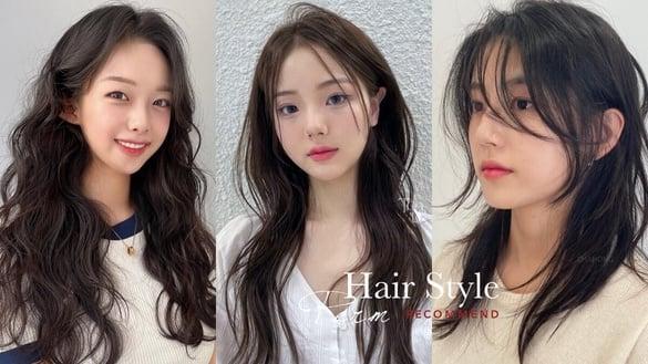 2023秋冬8款韩系烫发图鉴！中长发、中短发卷发范本，这款过渡期激推、减龄显瘦效果高