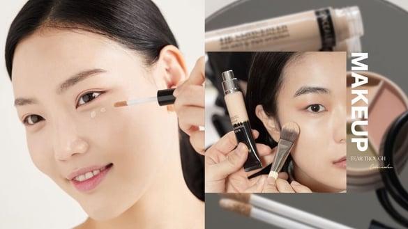 重度黑眼圈必学“泪沟遮瑕”技巧！单靠提亮无效，关键3重点，泪沟秒隐形、眼下不卡粉