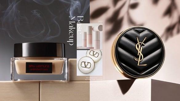 2023秋冬底妆新品11款推荐清单！上妆兼养肤，植村秀粉霜、YSL、Valentino气垫光泽太美