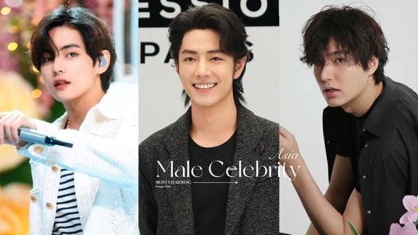 外网票选亚洲最具魅力男星TOP10！王一博&车银优输金泰亨，李敏镐第6，他打败肖战夺冠