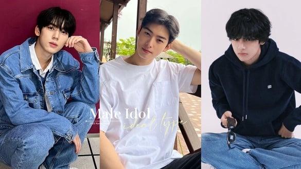 2023韩网票选男偶像理想型TOP10！车银优只排第2，出道三个月的他才十六岁也上榜！