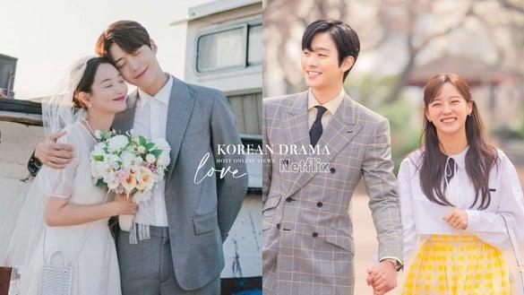 Netflix“网播量最高”爱情韩剧TOP10！《社内相亲》登第4，《海岸村》第3，冠军太狂了