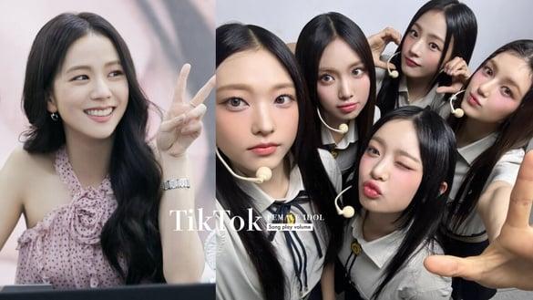 2023女爱豆歌曲“TikTok播放量”TOP10！NewJeans霸占榜单，“她”solo一人能抵一团！