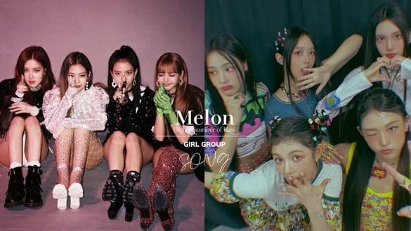 Melon历代点赞量最高女团歌曲TOP10，NewJeans、BLACKPINK都输给这首神曲！