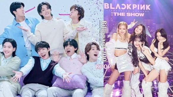 Billboard 200 在榜时间最长Kpop歌手Top9！女团仅两团上榜，谁才是真正打入欧美市场？