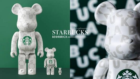 星巴克联名BE@RBRICK 推3尺寸库柏力克熊,星巴克经典元素超炫,开卖、门市、售价看这