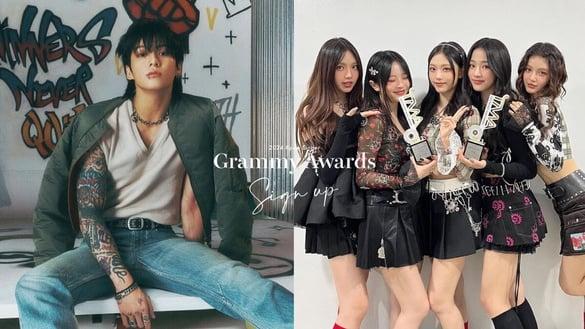 2024葛莱美奖报名开跑！五代团来势汹汹、防弹全员solo出击，FIFTY FIFTY报名六项超狂
