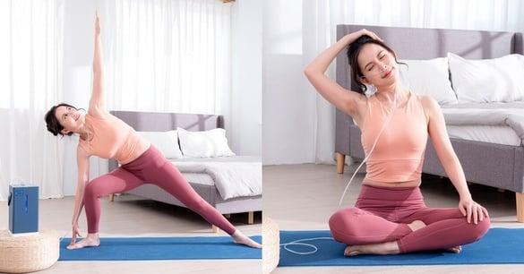 掌握呼吸节奏,感受能量涌现!氢气保养助攻,瑜伽伸展更到位,有氧健身效率UP!