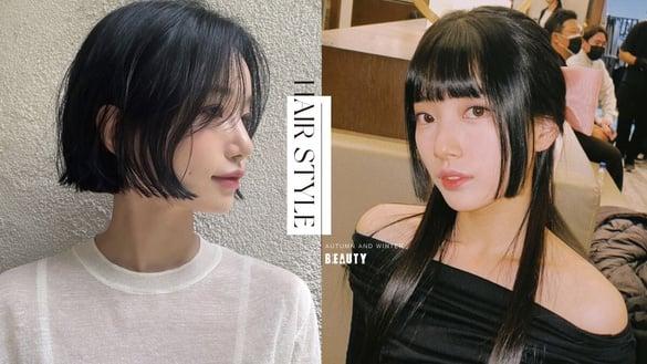 方圆脸发型好难挑？5款“秋冬显瘦发型”先收藏：秀智同款轻盈公主切修容小脸超有感！