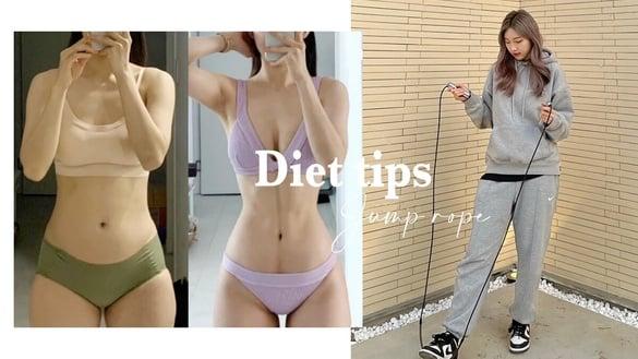 跳绳燃脂更高！间歇性跳绳方法+跳绳前中后重点，居家运动燃脂大增，快速瘦下不复胖