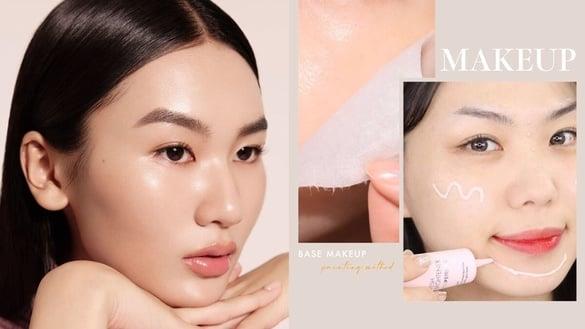 秋冬“掐出水”伪素颜底妆技巧！韩国彩妆师亲授，新手也秒会、底妆自然又透亮！