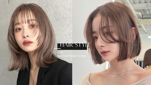 “各脸型”短发、中短发推荐！黄金比例“1:2~1:3”，各脸型详细推荐，减龄又精致