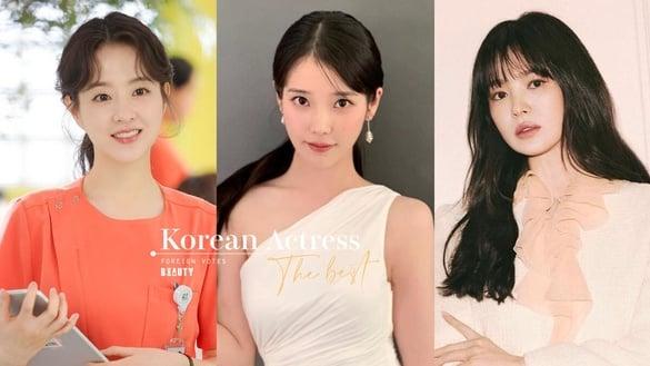 外网票选“最佳韩剧女演员”TOP10！宋慧乔第九，朴宝英第六，IU第二，冠军人气真的高