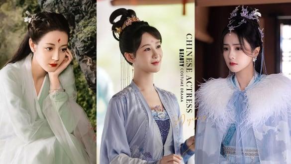 演过最多“古装女主剧”电视剧90花TOP10!谭松韵3部，杨紫6部，迪丽热巴7部，白鹿足足9部