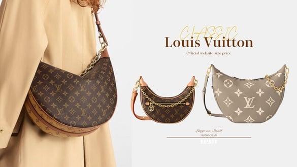 初入Louis Vuitton经典老花Loop怎么选？“大号VS.小号”最新官网尺寸价格一次看！