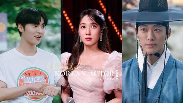 11月韩剧演员热度TOP10！《姜南顺》李瑜美第7《无人岛的DIVA》朴恩斌第2，冠军难超越