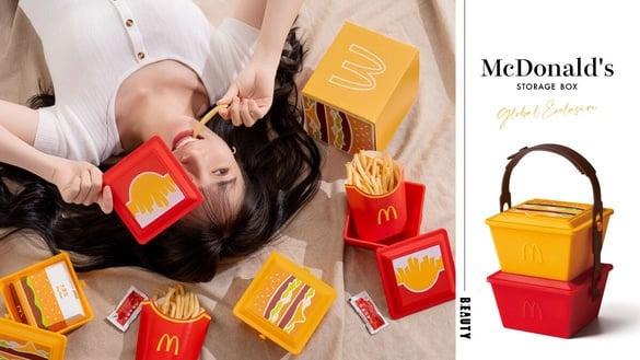 麦当劳买一送一！麦当劳全球独家“置物盒”限量开卖，薯条、大麦克“这天”开卖