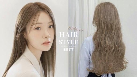 黄肌友善！10款2023超火“低饱和柔雾棕”染发发色推荐，拿铁米棕不挑肤、这款超显嫩