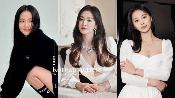 日票选“2023韩国最美女星”TOP10！宋慧乔第7输张员瑛，周子瑜第2，冠军真是绝世美人