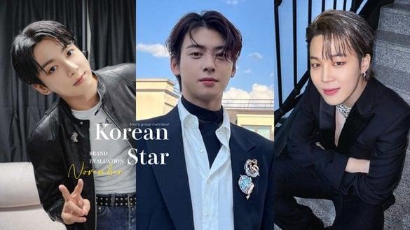 11月男团个人“品牌评价”TOP10！车银优手握15支代言，BTS惊爆今年“全员入伍”！