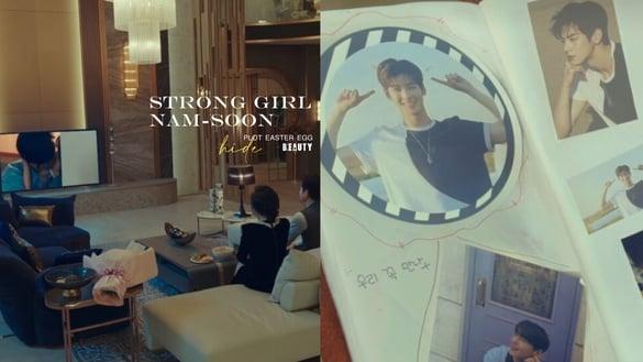 《大力女子姜南顺》剧情彩蛋！南顺偶像是车银优，外婆看的色色影片是宋江韩韶禧的剧啦