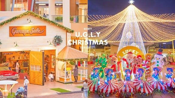 圣诞景点+1!桃园华泰名品城“U.G.L.Y Christmas圣诞村”超好拍,41摊人气品牌必逛!