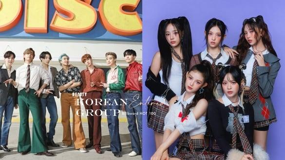 七组进过Billboard HOT 100的韩团：FIFTY FIFTY将重组，男团只有两团上榜！