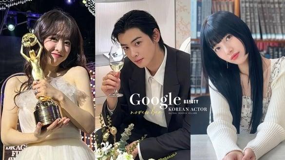 11月“全球Google搜索量”韩剧演员Top10：秀智仅第四，冠军影歌双栖还成观光大使！