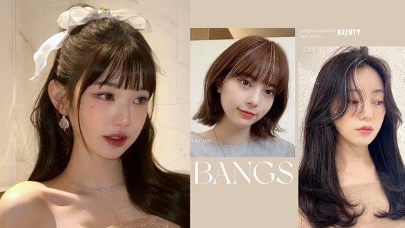 2024浏海回归！不同脸型适合浏海分析，短圆脸剪对浏海超显瘦、高颧骨也能减龄显嫩