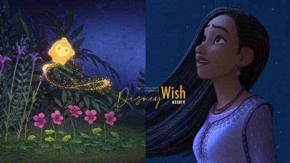 迪士尼新作《星愿》剧情看点＆海外评价：彩蛋超多老粉感动、3D混2D致敬经典手绘动画！