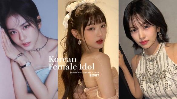 2023年韩国YouTube搜索最多的女偶像：LE SSERAFIM 三成员上榜，张员瑛惜败第二！