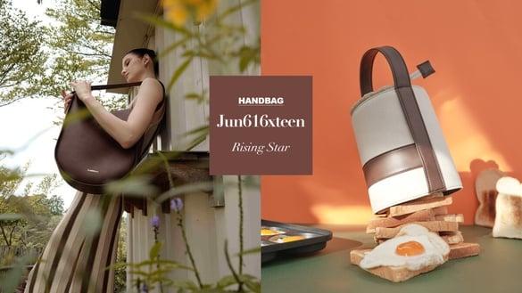 纯素包包界的无敌新星！Jun616xteen首开实体店，郁金香包轻盈耐用，跟上大包趋势必收