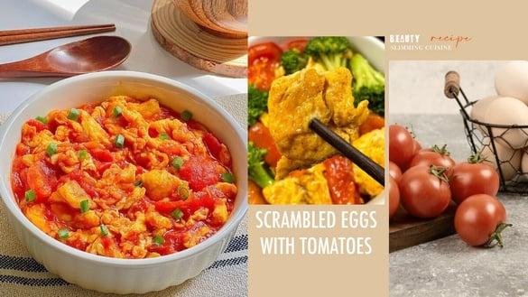 “番茄炒蛋”食谱推荐！减脂期必学3种番茄炒蛋料理做法，这样炒更滑嫩好吃