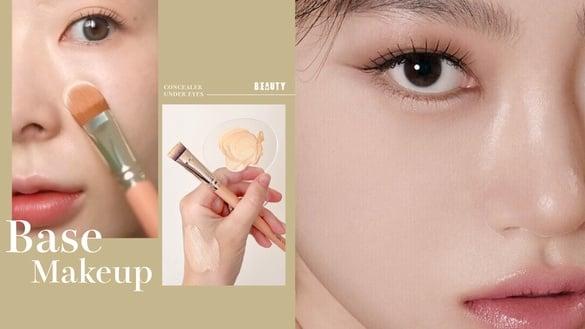 减龄干净底妆“平整度”是关键！必学平滑肤质技巧，阴影先校色再提亮、底妆更膨润显嫩