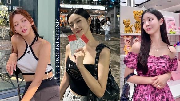 《单身即地狱3》女成员“私服穿搭”公开：贵气辣妹金奎利、街头风尹厦情，撩男必学！