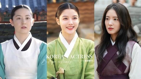 日网票选“最适合古装”韩剧女演员TOP10！IU第8输金裕贞，李世荣第4，冠军是古装神颜