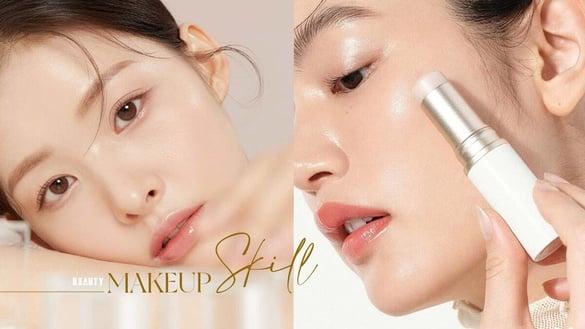 10分钟快速出门妆容技巧！低粉感底妆、眼影只要一个颜色、腮红这样画，伪素颜立刻GET