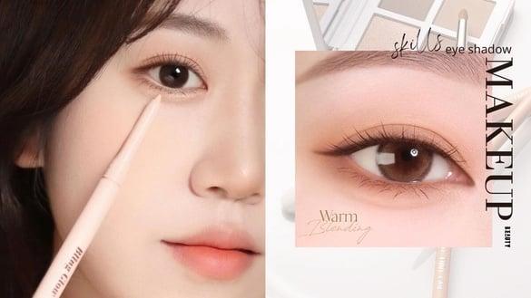 新手“干净又放大”眼妆技巧！掌握正确“上色范围”，眼妆秒有神、干净又不显脏！